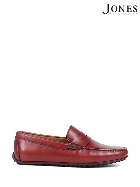 Jones Bootmaker Paterson Leather Moccasin Loafers (E75470) | £99