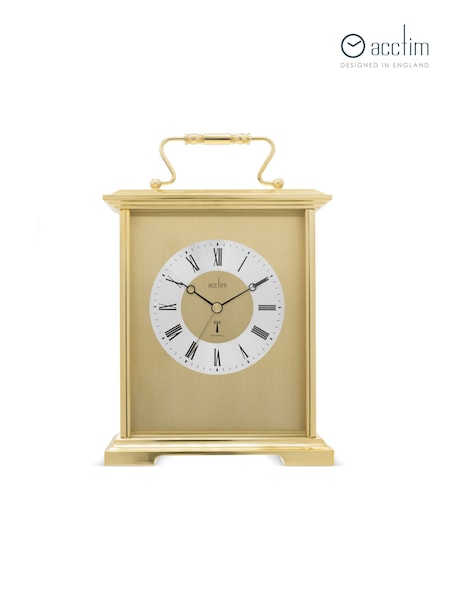 Acctim Clocks Gold Althorp Radio Controlled Carriage Clock (E75819) | £125