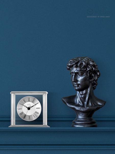 Acctim Clocks Silver Hamilton Table Clock (E75823) | £60