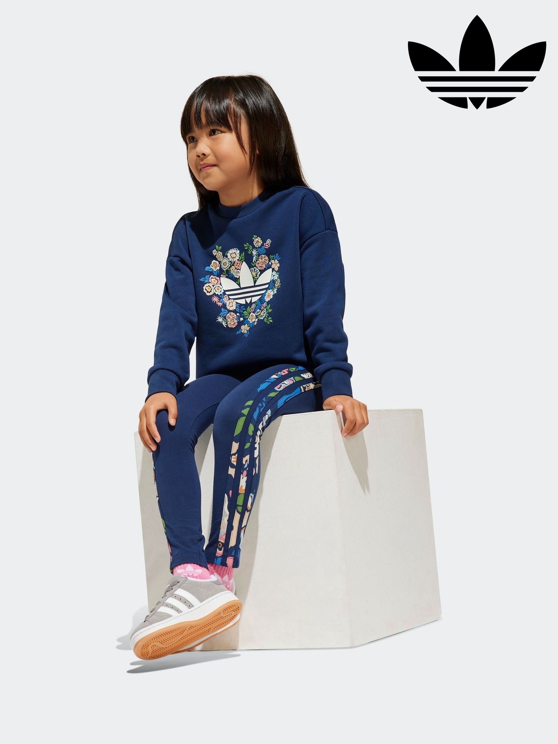 older girls adidas tracksuit