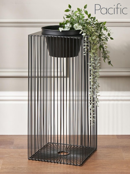 Pacific Black Large Metal Strut Planter (E75974) | £120