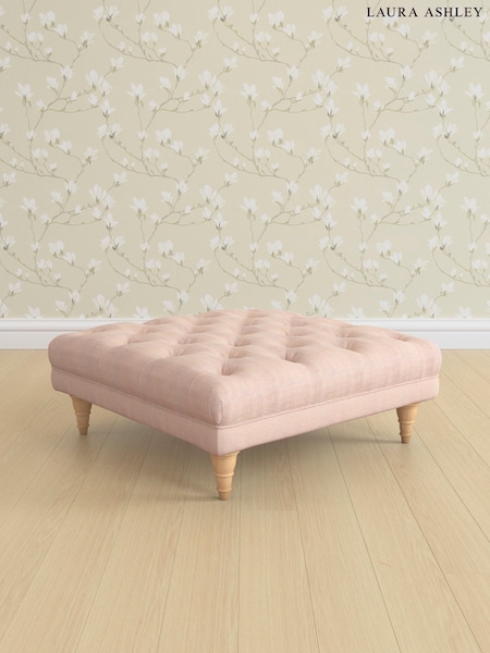 Edwin Chenille/Blush Pink Gloucester Button Back By Laura Ashley (E76029) | £650