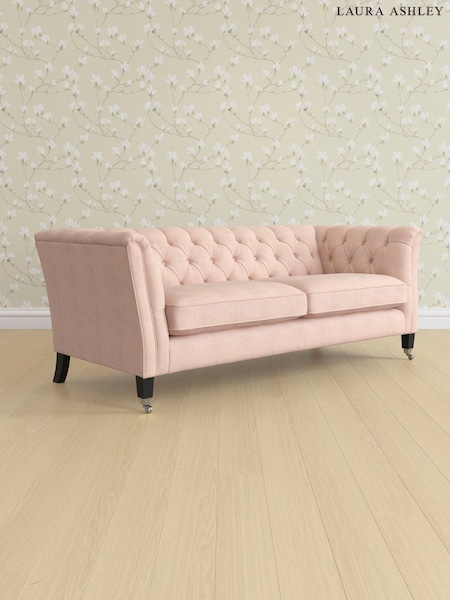 Edwin Chenille/Blush Pink Chatsworth Button Back By Laura Ashley (E76030) | £1,600