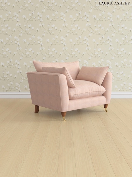 Edwin Chenille/Blush Pink Casterton By Laura Ashley (E76033) | £1,050