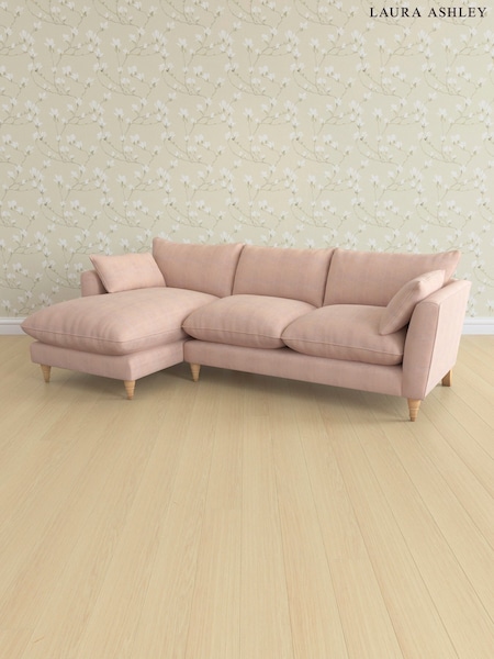 Edwin Chenille/Blush Pink Casterton By Laura Ashley (E76033) | £2,275
