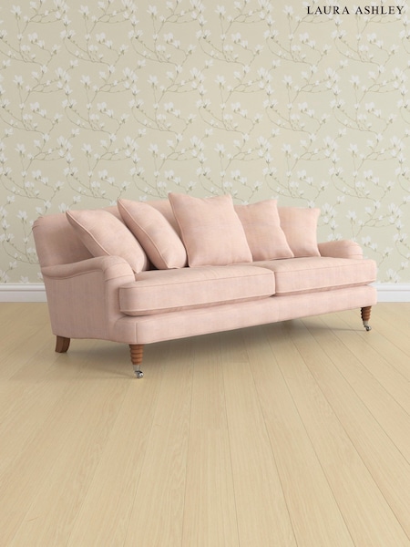 Edwin Chenille/Blush Pink Lynden Scatter Back By Laura Ashley (E76040) | £1,550