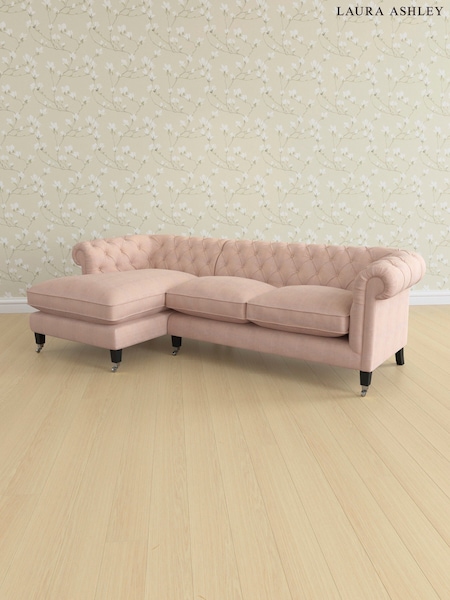 Edwin Chenille/Blush Pink Penarth By Laura Ashley (E76043) | £2,675