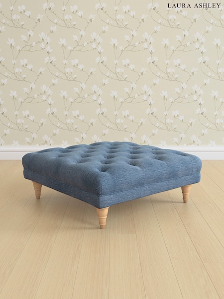 Edwin Chenille/Seaspray Blue Gloucester Button Back By Laura Ashley (E76051) | £650