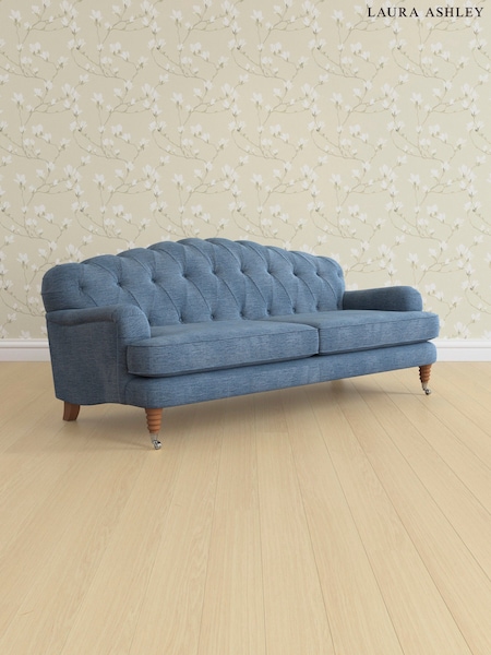 Edwin Chenille/Seaspray Blue Havering By Laura Ashley (E76055) | £1,650