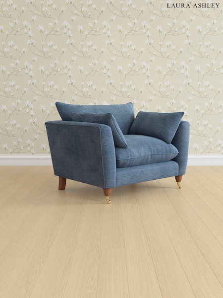 Edwin Chenille/Seaspray Blue Casterton By Laura Ashley (E76057) | £1,050