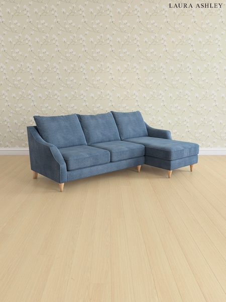 Edwin Chenille/Seaspray Blue Beverley By Laura Ashley (E76058) | £2,275