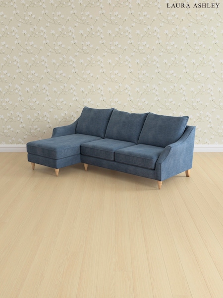 Edwin Chenille/Seaspray Blue Beverley By Laura Ashley (E76058) | £2,275