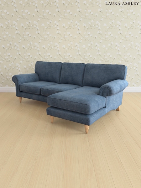 Edwin Chenille/Seaspray Blue Kingston By Laura Ashley (E76060) | £2,225