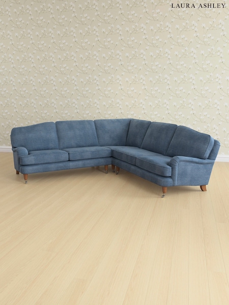 Edwin Chenille/Seaspray Blue Lynden By Laura Ashley (E76061) | £2,850