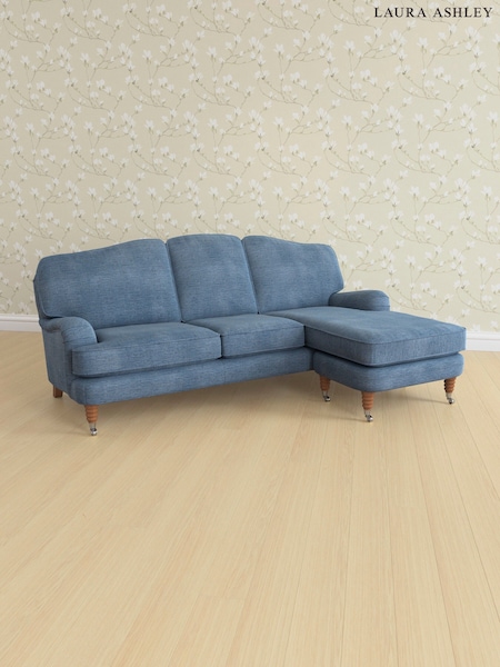 Edwin Chenille/Seaspray Blue Lynden By Laura Ashley (E76061) | £2,400