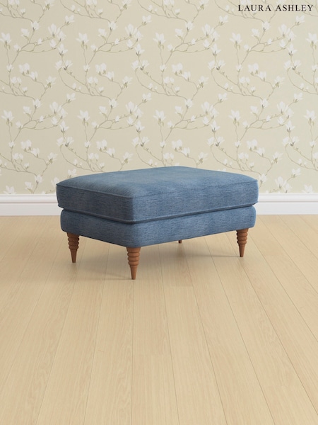 Edwin Chenille/Seaspray Blue Lynden Scatter Back By Laura Ashley (E76062) | £575