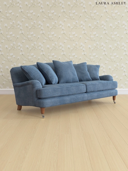 Edwin Chenille/Seaspray Blue Lynden Scatter Back By Laura Ashley (E76062) | £1,550