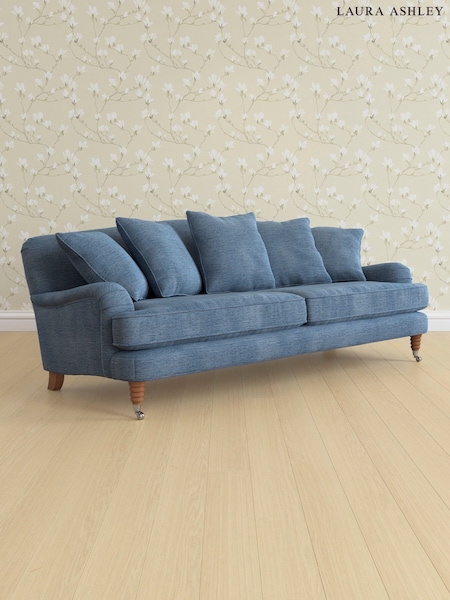 Edwin Chenille/Seaspray Blue Lynden Scatter Back By Laura Ashley (E76062) | £1,650