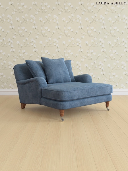 Edwin Chenille/Seaspray Blue Lynden Scatter Back By Laura Ashley (E76062) | £1,250