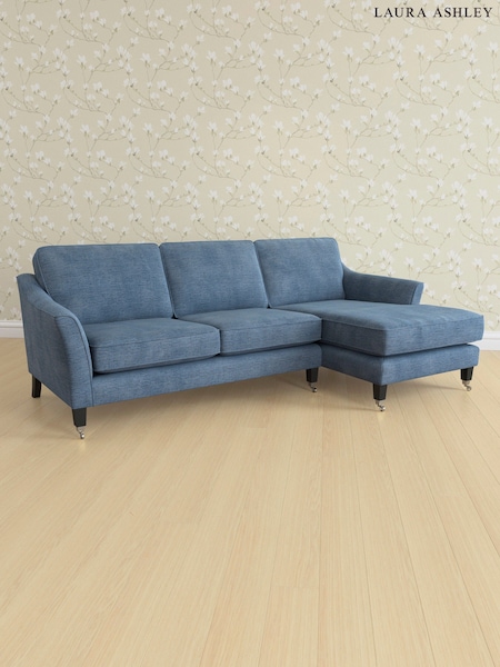 Edwin Chenille/Seaspray Blue Marford By Laura Ashley (E76063) | £2,150