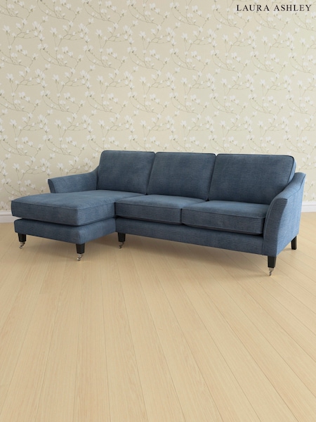 Edwin Chenille/Seaspray Blue Marford By Laura Ashley (E76063) | £2,150