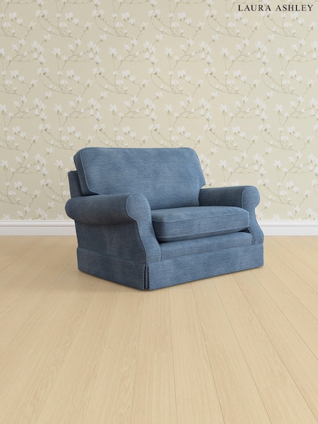Edwin Chenille/Seaspray Blue Padstow By Laura Ashley (E76066) | £1,100