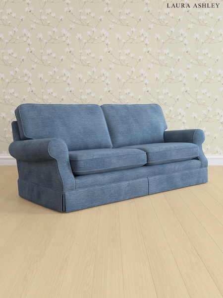 Edwin Chenille/Seaspray Blue Padstow By Laura Ashley (E76066) | £1,500