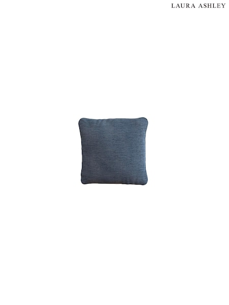 Edwin Chenille/Seaspray Blue Upholstery Cushions By Laura Ashley (E76067) | £55