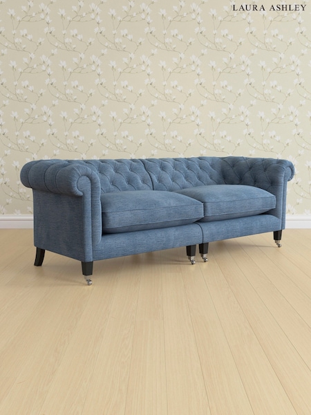 Edwin Chenille/Seaspray Blue Penarth By Laura Ashley (E76068) | £2,050