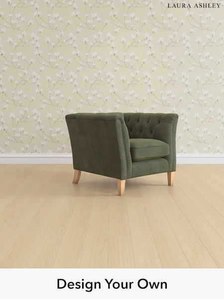 Edwin Chenille/Hedgerow Green Chatsworth Button Back By Laura Ashley (E76074) | £1,050