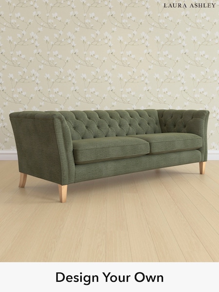 Edwin Chenille/Hedgerow Green Chatsworth Button Back By Laura Ashley (E76074) | £1,700