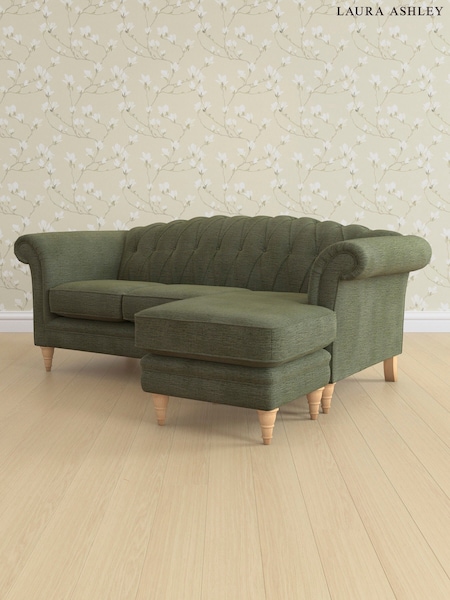 Edwin Chenille/Hedgerow Green Gloucester Button Back By Laura Ashley (E76075) | £2,000