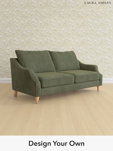 Edwin Chenille/Hedgerow Green Beverley By Laura Ashley (E76081) | £1,500