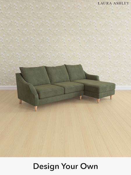 Edwin Chenille/Hedgerow Green Beverley By Laura Ashley (E76081) | £2,275