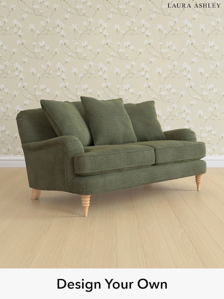 Edwin Chenille/Hedgerow Green Lynden Scatter Back By Laura Ashley (E76150) | £1,350
