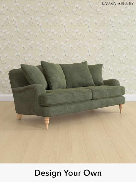 Edwin Chenille/Hedgerow Green Lynden Scatter Back By Laura Ashley (E76150) | £1,450