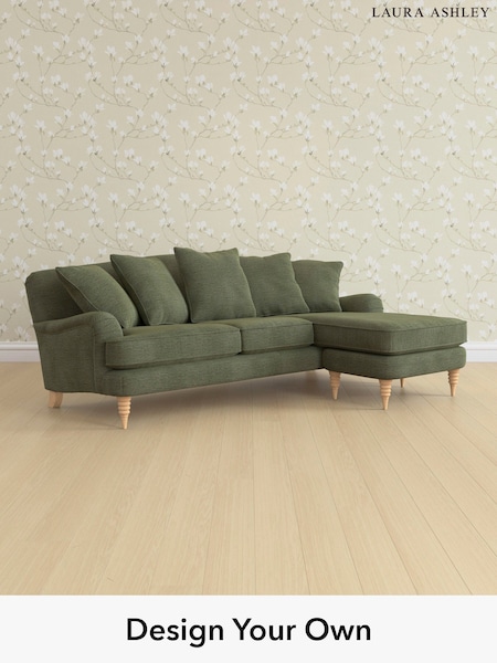 Edwin Chenille/Hedgerow Green Lynden Scatter Back By Laura Ashley (E76150) | £2,525