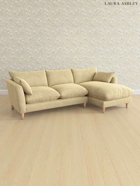 Edwin Chenille/Truffle Natural Casterton By Laura Ashley (E76165) | £2,275