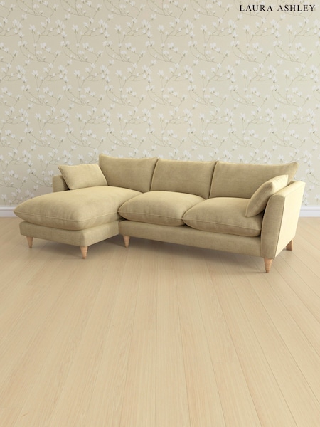 Edwin Chenille/Truffle Natural Casterton By Laura Ashley (E76165) | £2,275