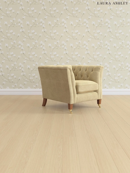 Edwin Chenille/Truffle Natural Chatsworth Button Back By Laura Ashley (E76166) | £1,050