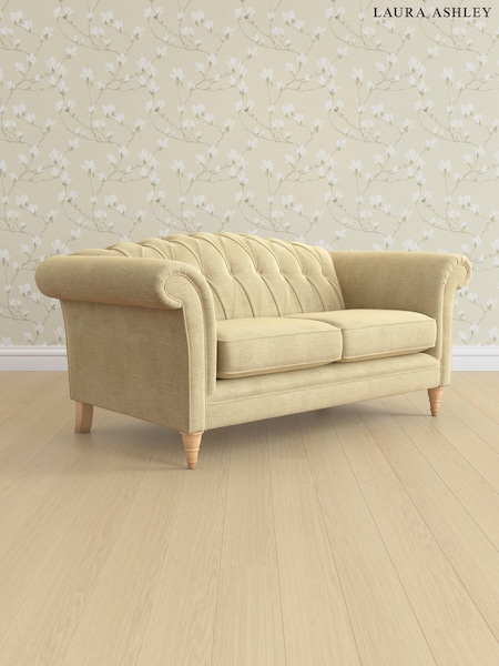 Edwin Chenille/Truffle Natural Gloucester Button Back By Laura Ashley (E76169) | £1,400