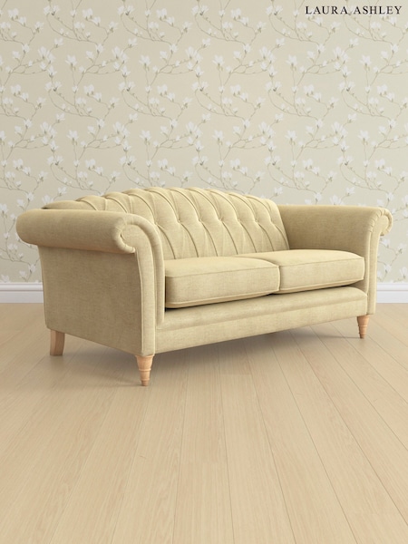 Edwin Chenille/Truffle Natural Gloucester Button Back By Laura Ashley (E76169) | £1,500