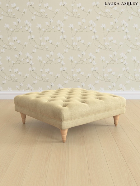 Edwin Chenille/Truffle Natural Gloucester Button Back By Laura Ashley (E76169) | £650