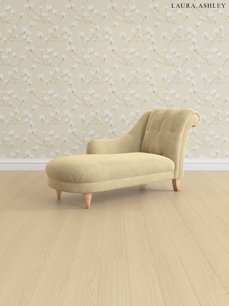Edwin Chenille/Truffle Natural Gloucester Button Back By Laura Ashley (E76169) | £1,150