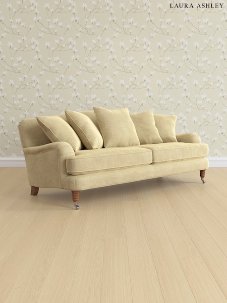 Edwin Chenille/Truffle Natural Lynden Scatter Back By Laura Ashley (E76226) | £1,550