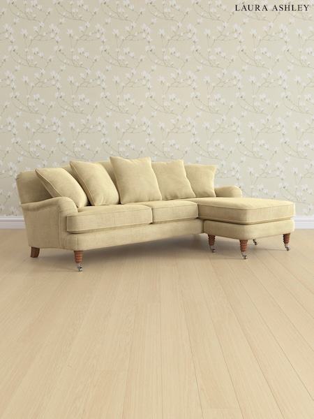 Edwin Chenille/Truffle Natural Lynden Scatter Back By Laura Ashley (E76226) | £2,525