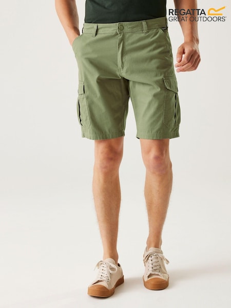 Regatta Khaki Green Mens Ruwan Shorts (E76236) | £28