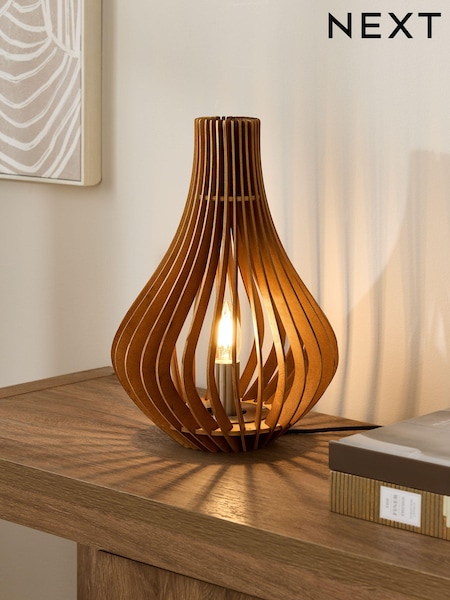 Natural Anders Table Lamp (E76283) | £80
