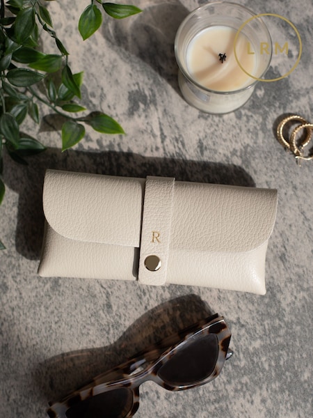 LRM Goods Cream Glasses Case (E76450) | £25
