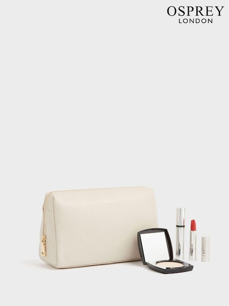 Osprey London The Adaline Leather Washbag (E76479) | £49